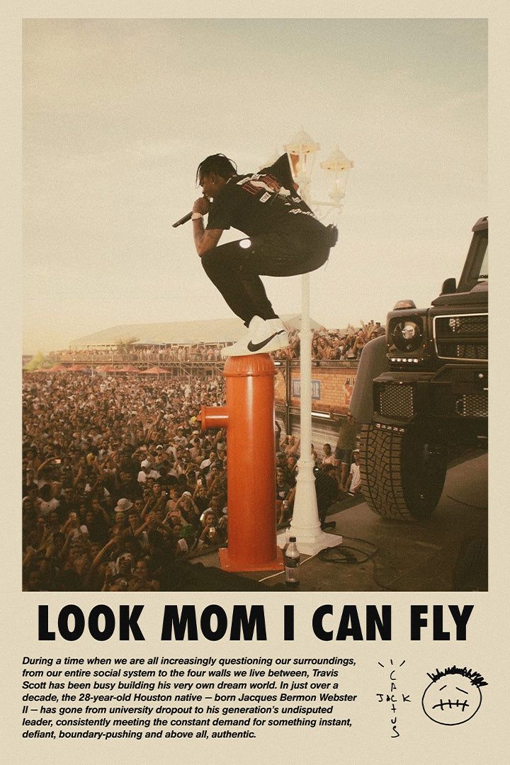 Travis Scott Look Mom I Can Fly Documentary Poster