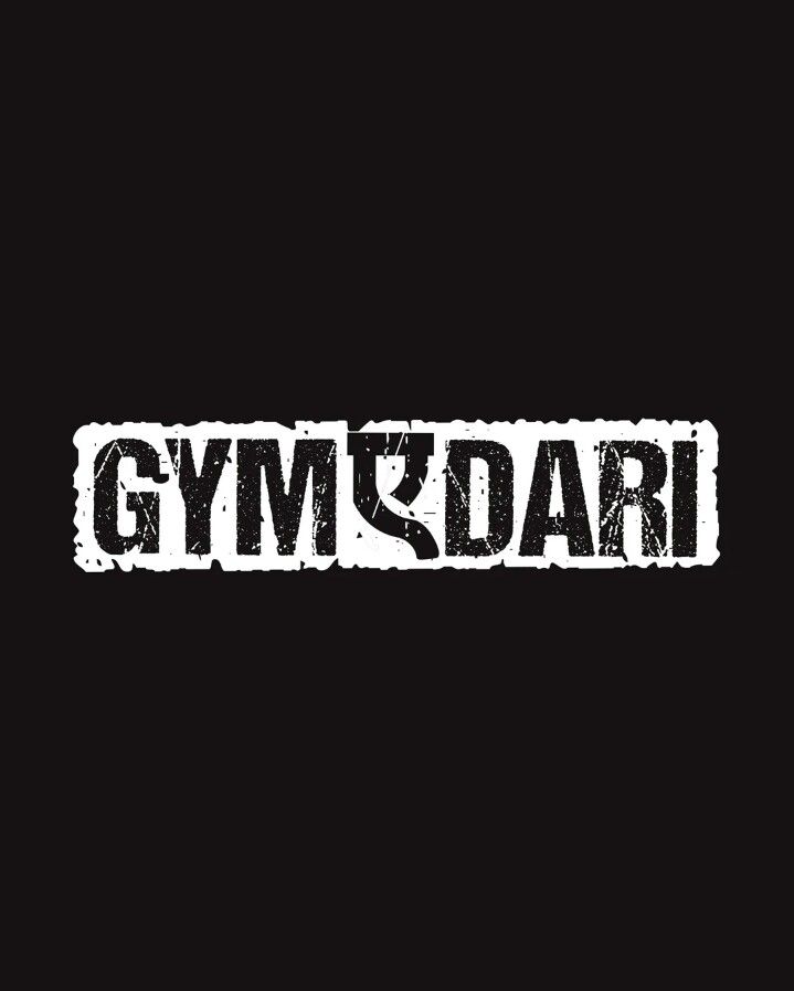 Gymdari - Desi Gym Motivation Bold Typography Poster