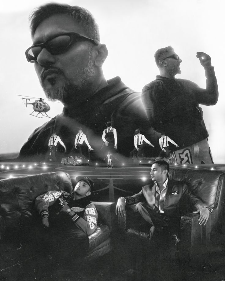 Yo Yo Honey Singh Glory Era Vintage Poster